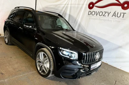 Nedávno dovezený čierny Mercedes-Benz GLB 35 AMG | dovozyaut.sk